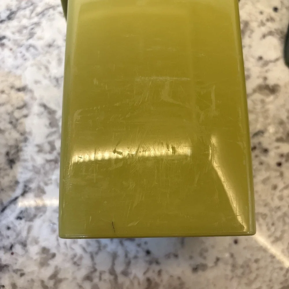 VTG Tupperware Olive Pickle Keeper Pick-a-Deli Avocado Green‎ 3 Piece USA 1330-6